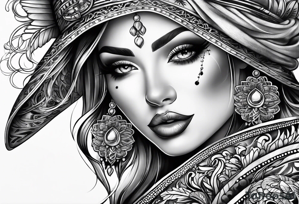Donna chicano tattoo idea