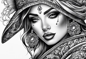 Donna chicano tattoo idea