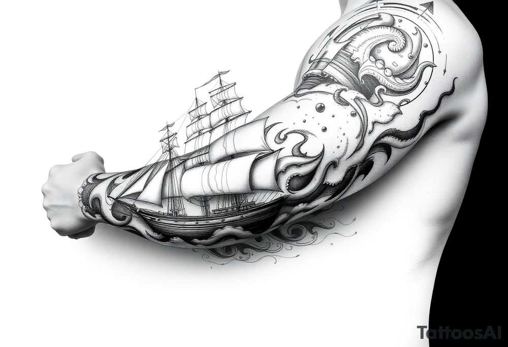 Ships are safest in harbor, but that’s not where built for tattoo idea