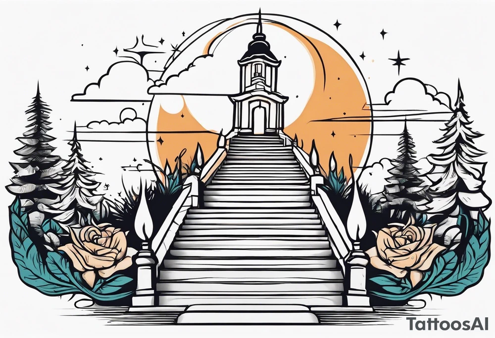 Mom Dad

Meer 
Tor
Treppe 
Kerze tattoo idea