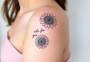 Quotes 
paint brush
Sunflower tattoo idea