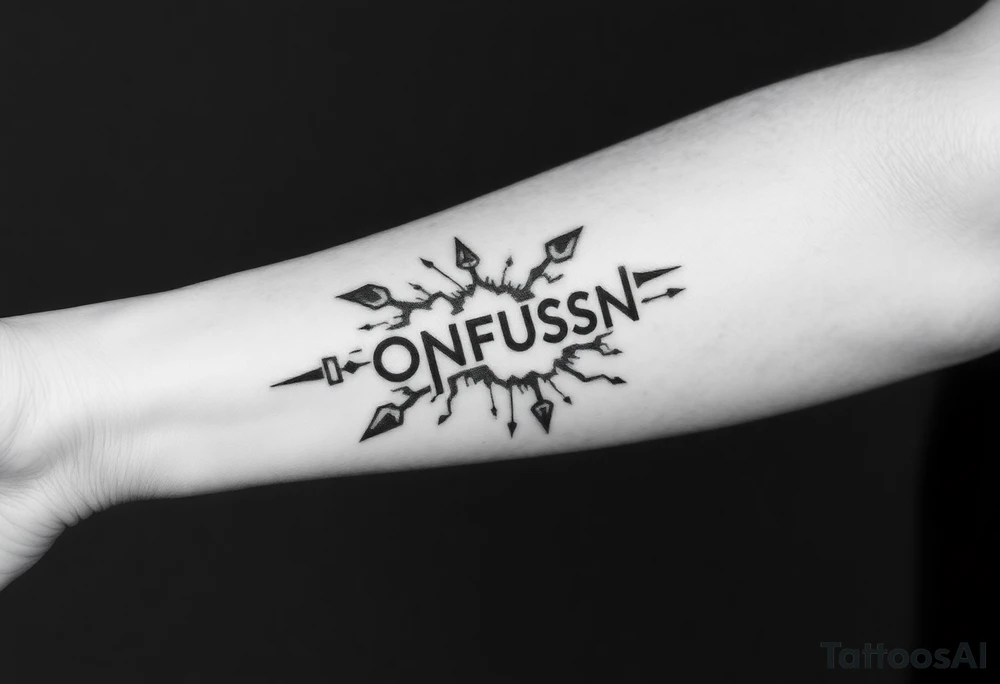 Confusion and pressure tattoo idea