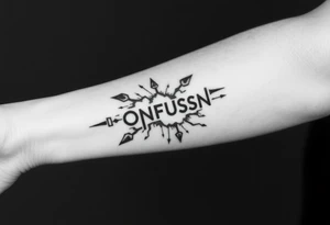 Confusion and pressure tattoo idea