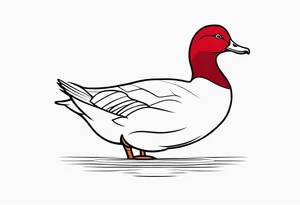 Muscovy Duck tattoo idea