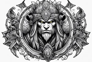 Warcraft universe tattoo idea
