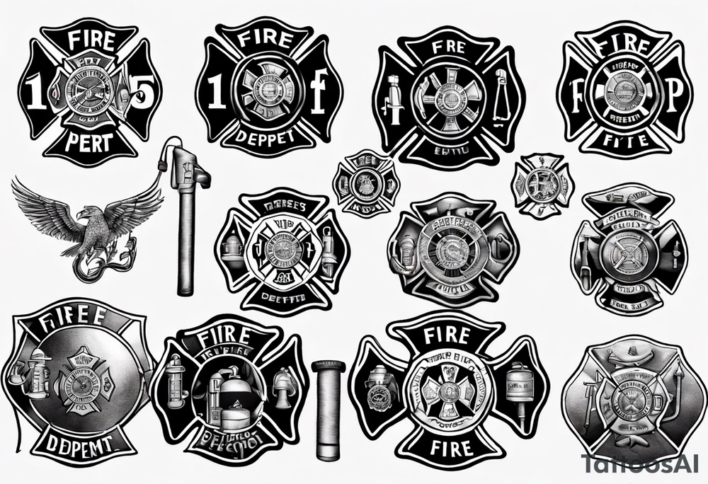 Fire department tattoo idea