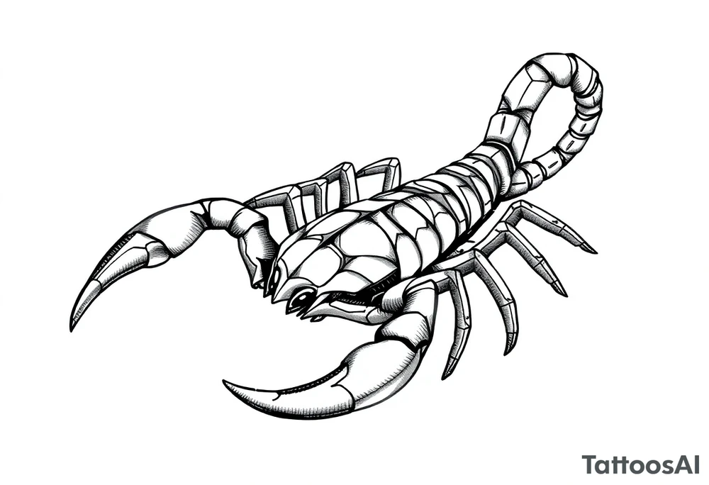 Scorpion tattoo idea