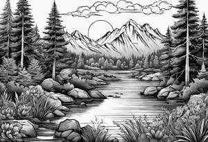 Fires tattoo idea