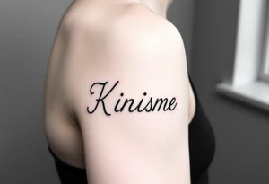 fine line feminine tattoo with kids names for the arm tattoo idea