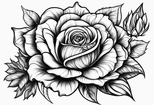flower rose , sunflower, alien tattoo idea