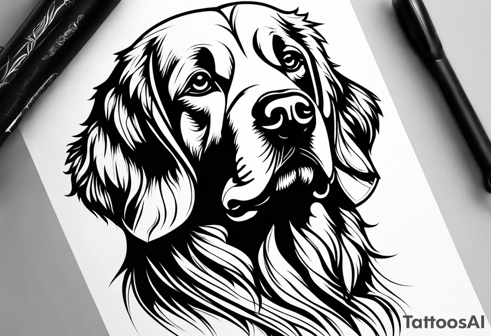 Landseer tattoo idea