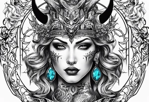 devil tattoo for the chest tattoo idea