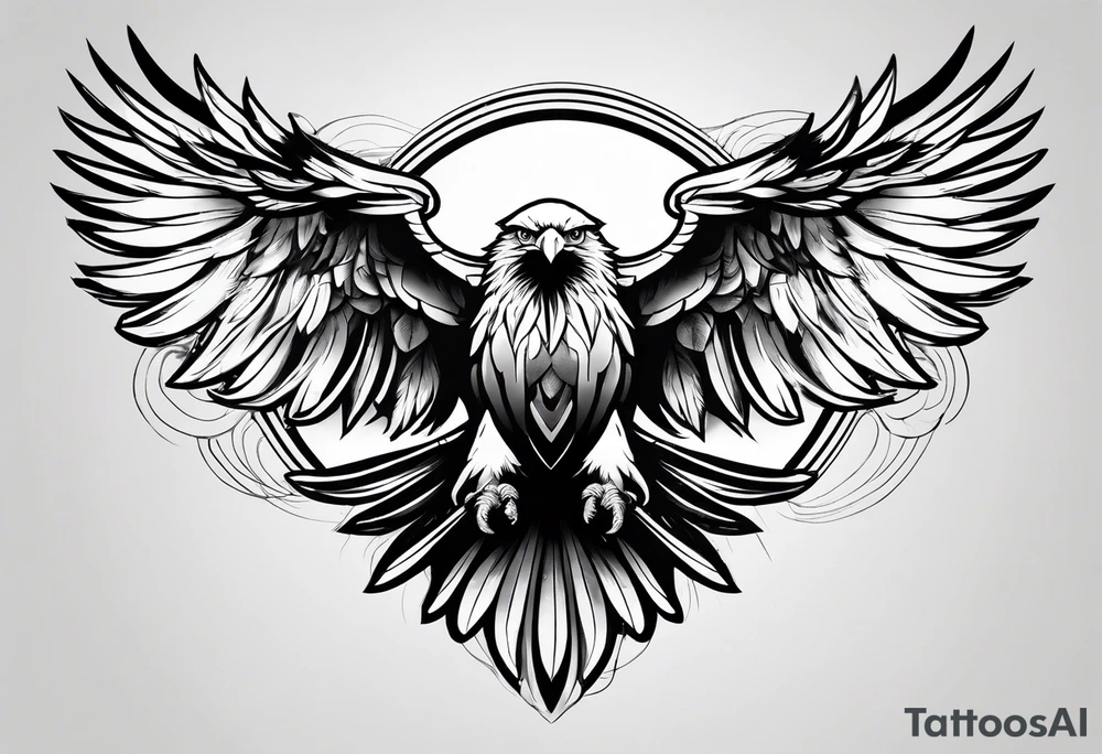 eagle tattoo idea