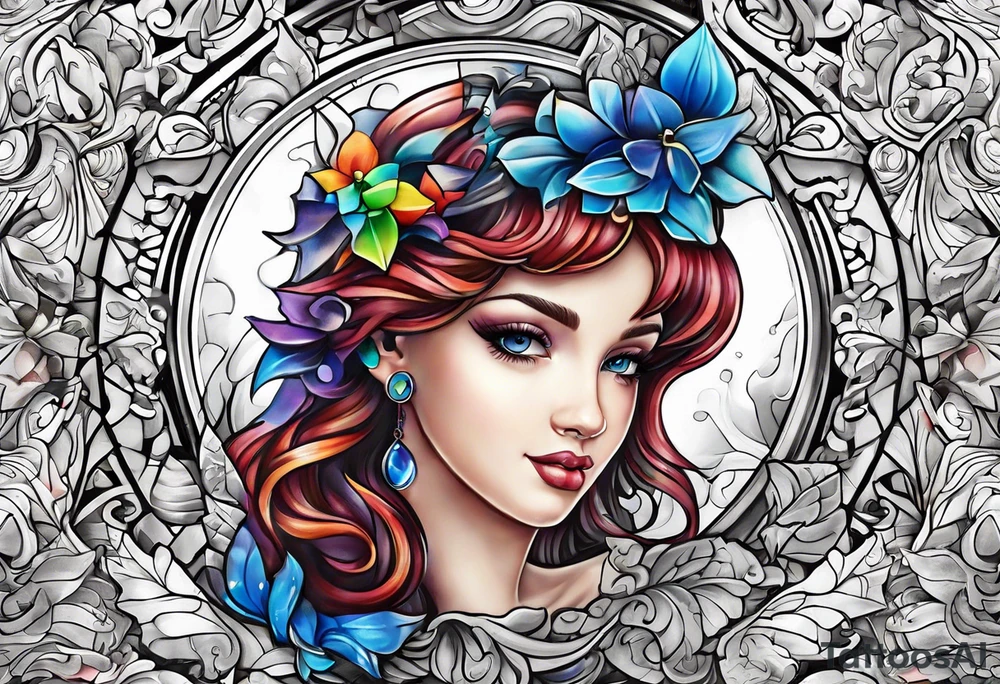 Autism puzzle piece tattoo idea