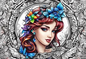 Autism puzzle piece tattoo idea