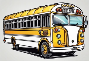 magic school bus tattoo idea