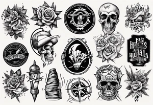 huellas tattoo idea