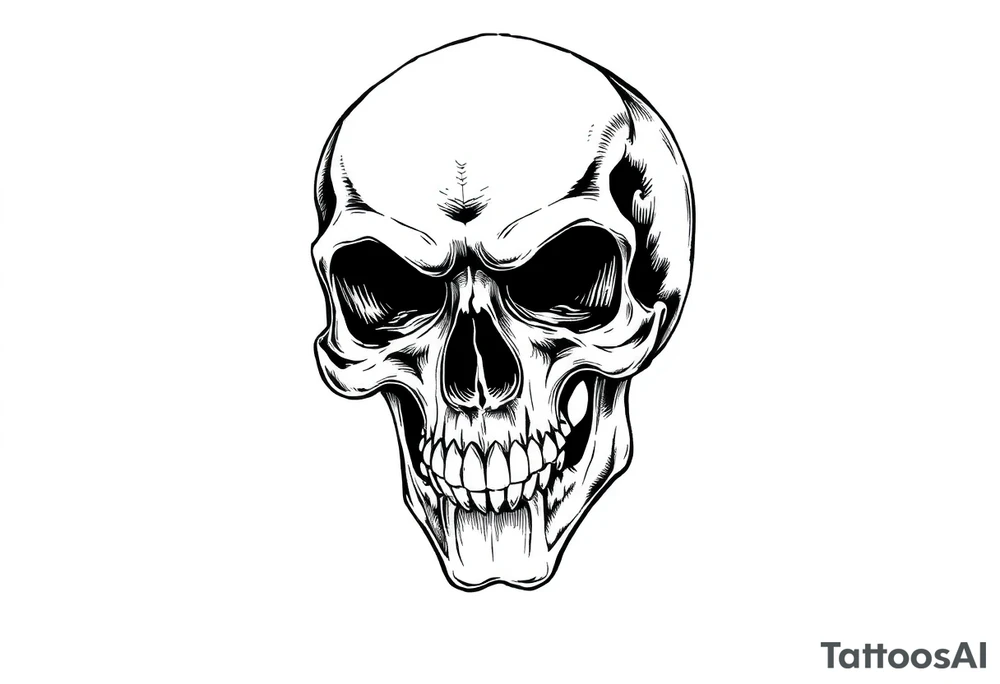scull tattoo idea