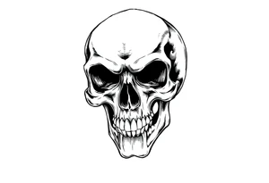 scull tattoo idea