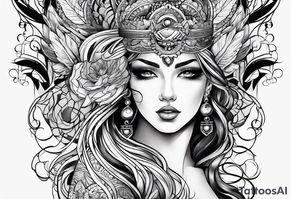 Overlapping ACCGH tattoo idea