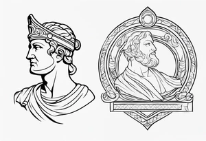 Roman tattoo idea