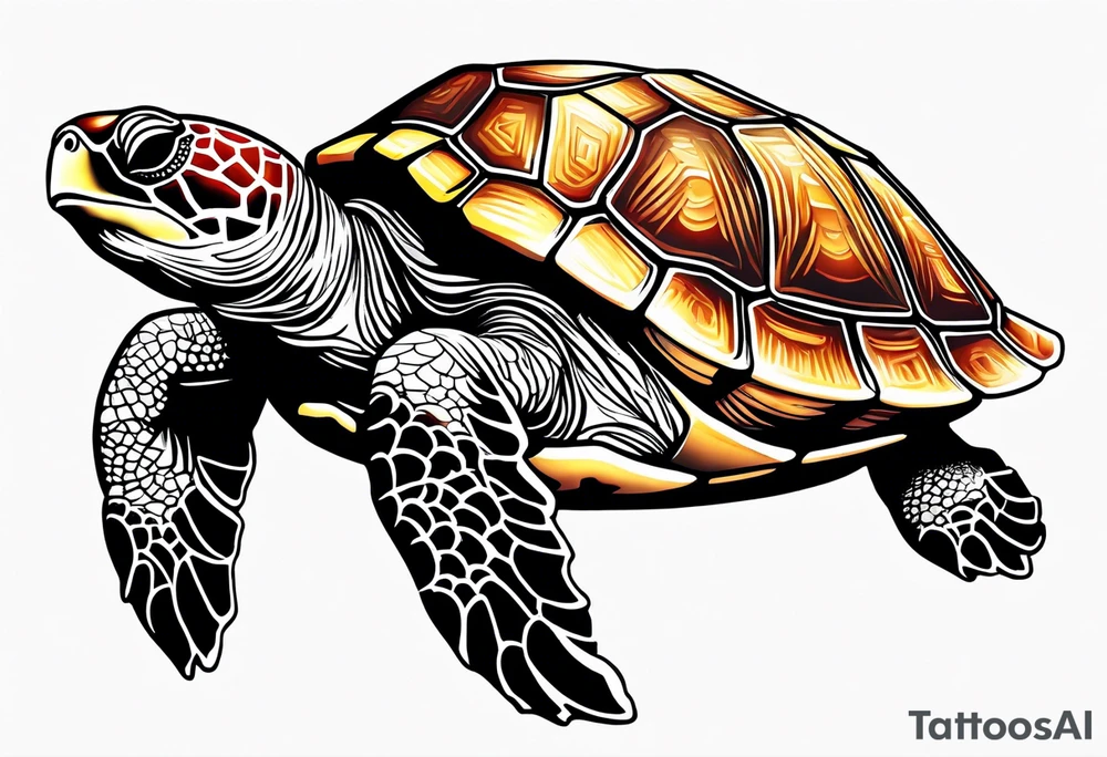 small seaturtle
 tattoo tattoo idea