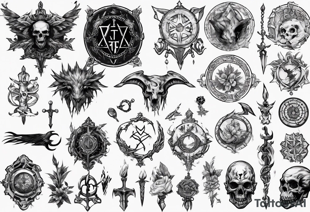 path of exile tattoo idea