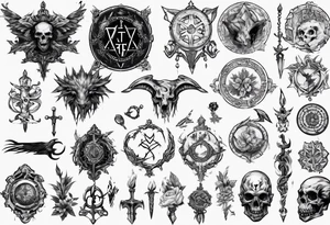 path of exile tattoo idea