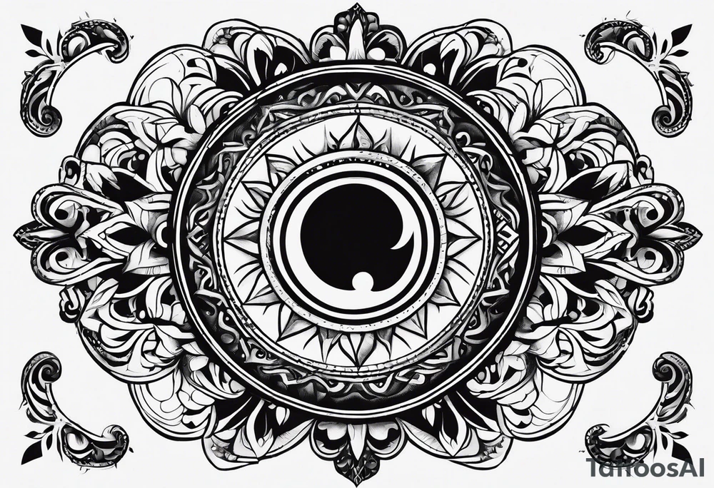 Circular tattoo idea