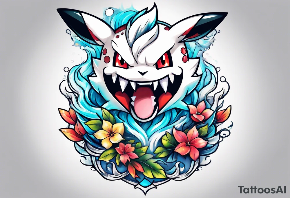 pokemon sleeve tattoo tattoo idea