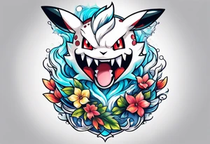 pokemon sleeve tattoo tattoo idea
