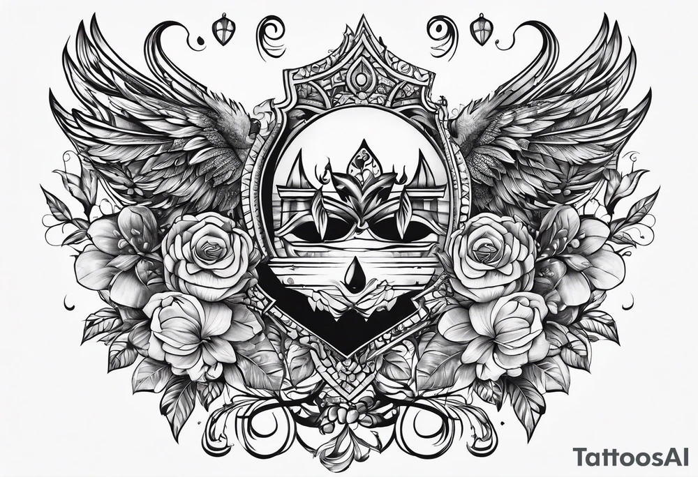 underbreast tattoo tattoo idea
