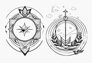 Two-Band Tattoo Design tattoo idea