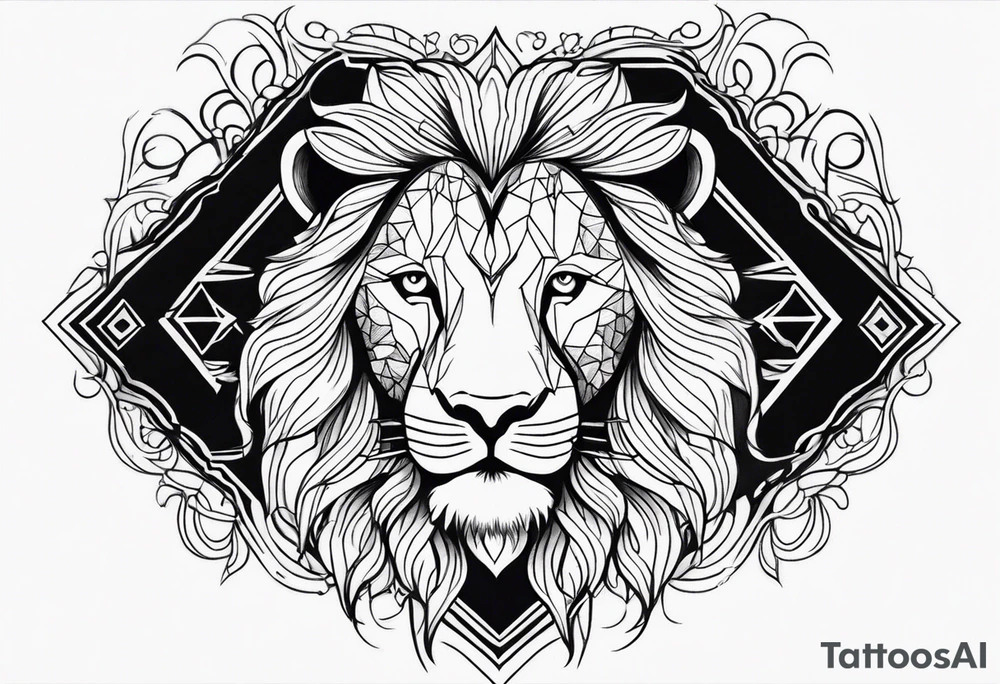 lion tattoo for arm tattoo idea