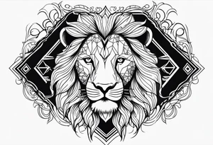 lion tattoo for arm tattoo idea