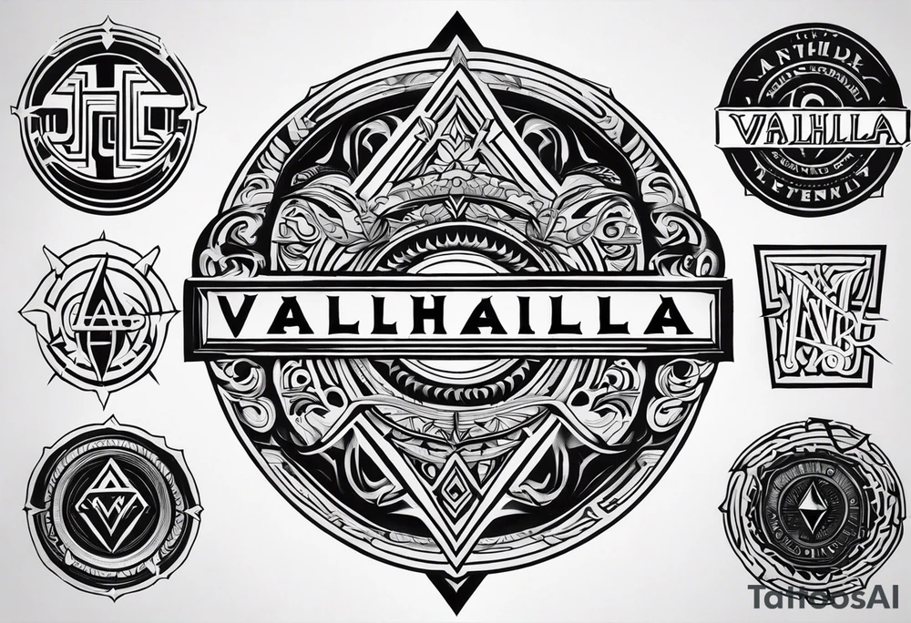 Valhalla tattoo idea