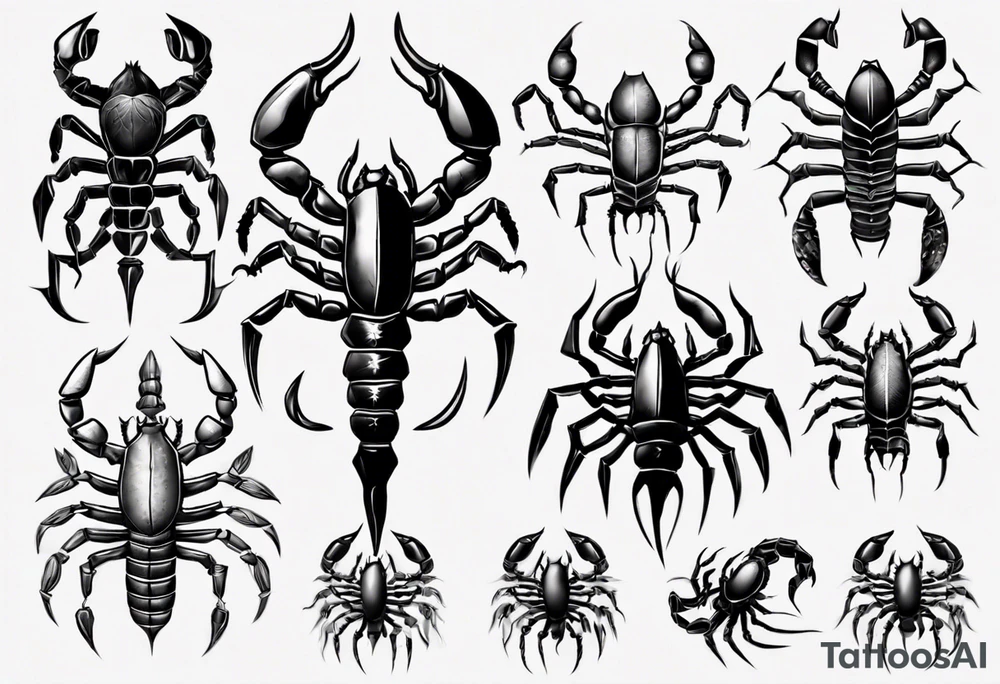 Scorpion tattoo idea
