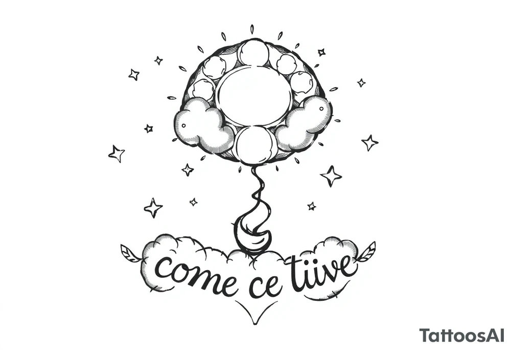 Dreams come true tattoo idea