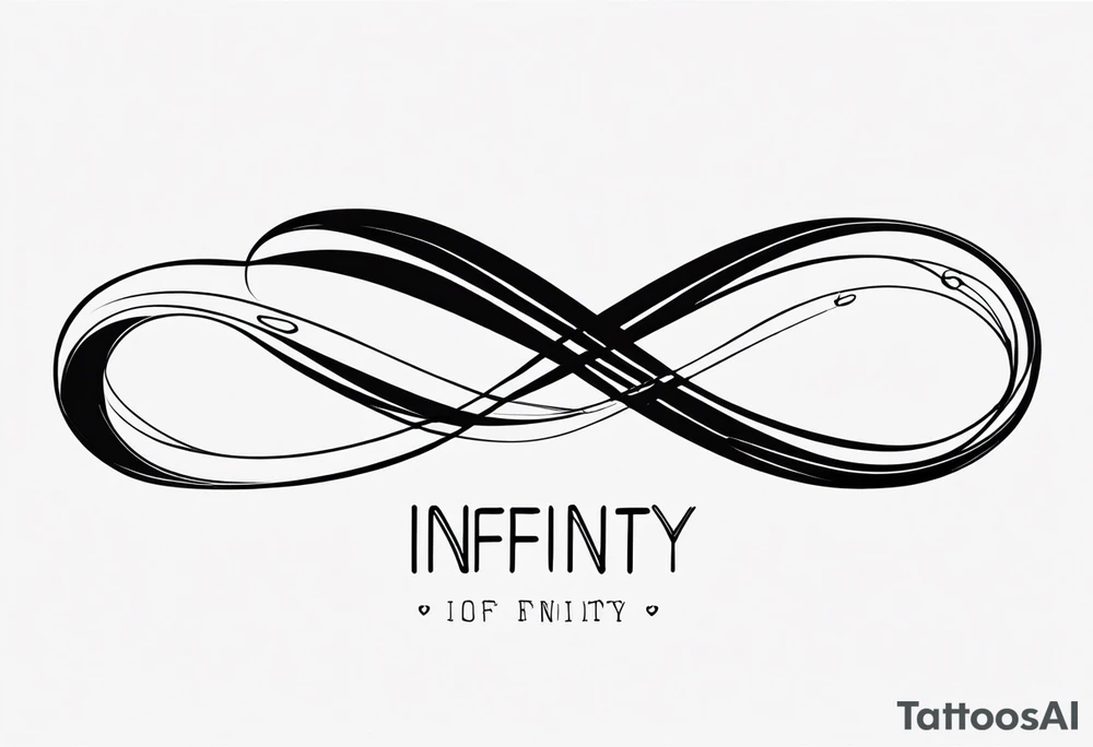 Infinity, family, love tattoo idea