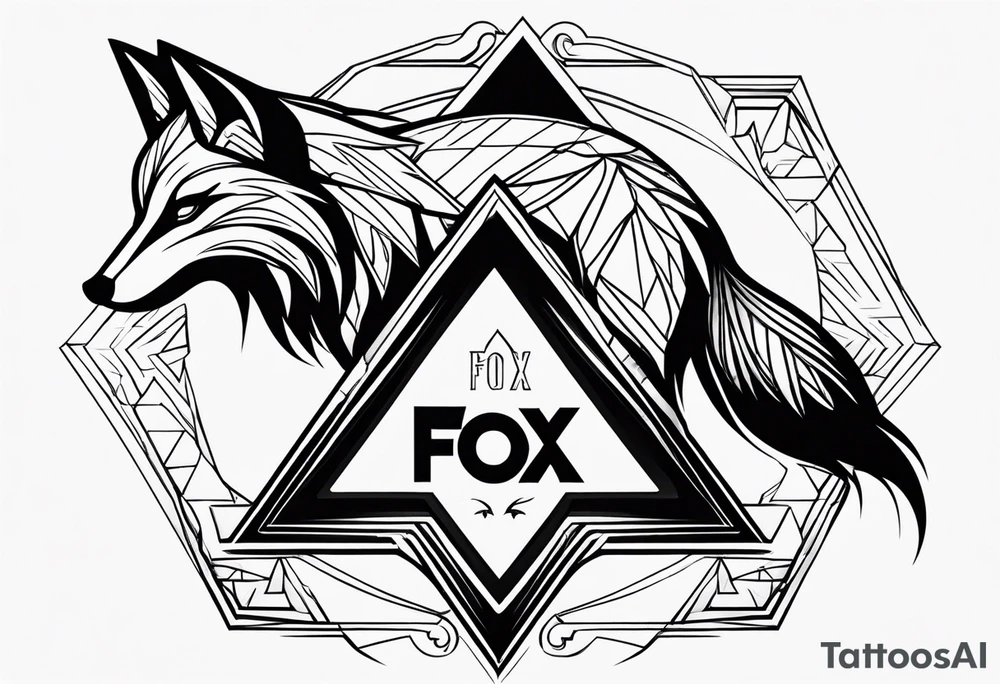 Fox racing logo tattoo idea