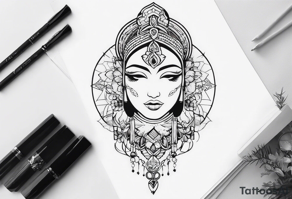 Нос собаки ши-тцу tattoo idea