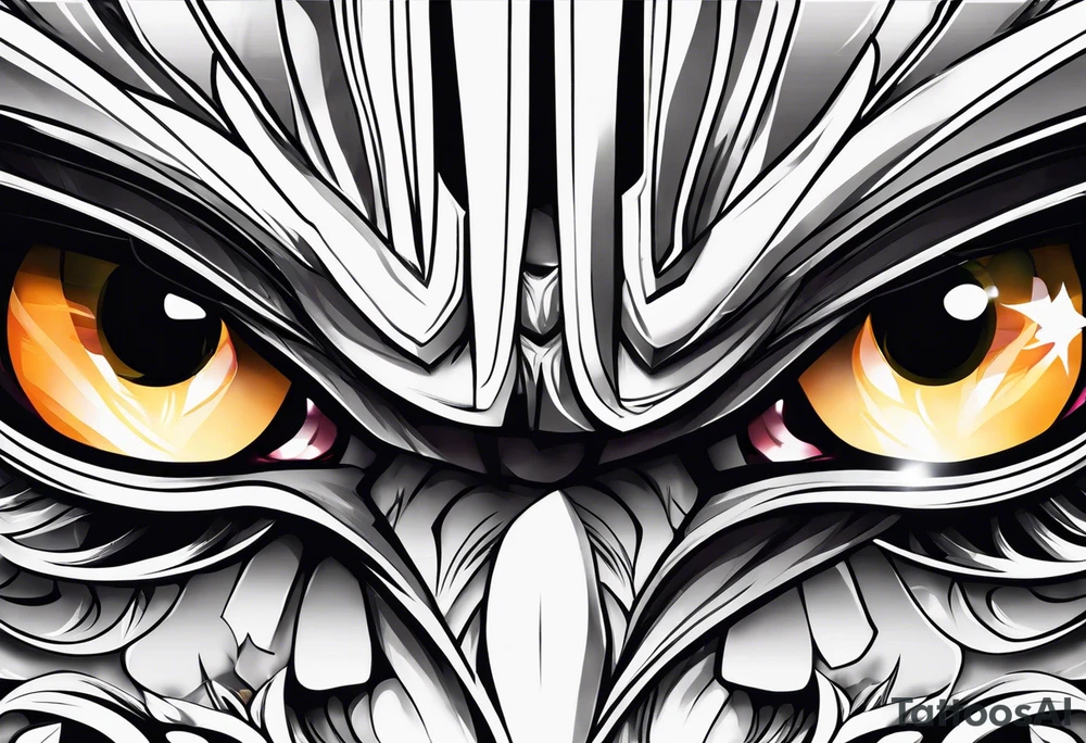 Byakugan eyes tattoo idea
