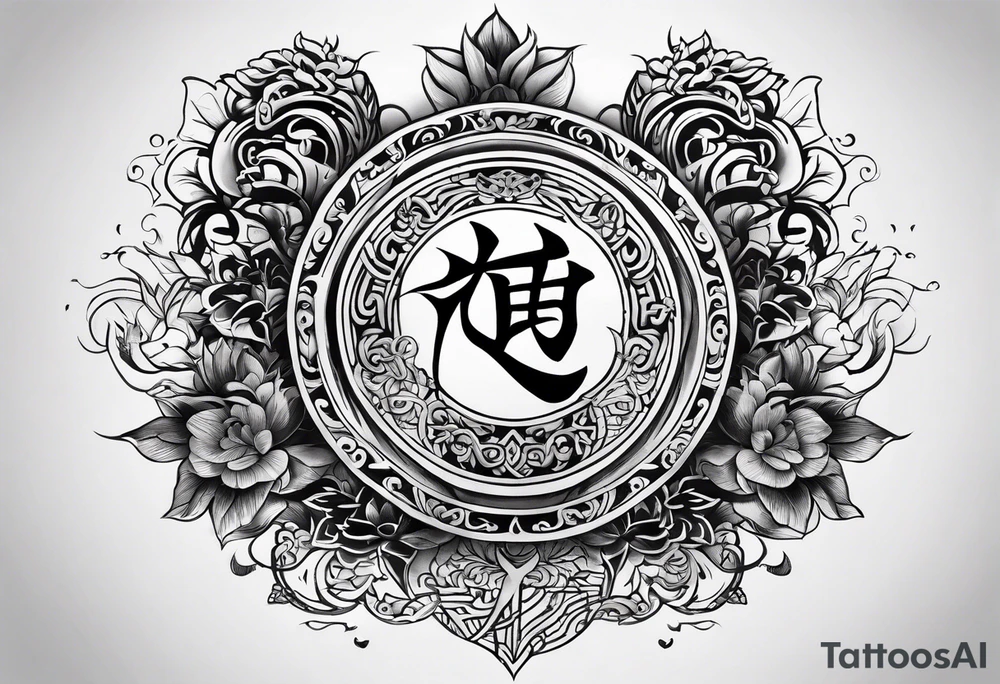 Vietnam calligraphy tattoo idea