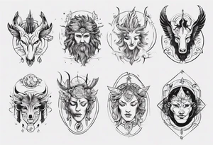 mythology tattoo idea