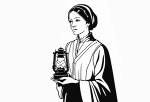 Lady with the Lamp Florence nightingale tattoo idea