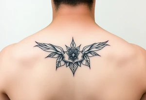 Simple minimalist feminine tattoo small line art tattoo idea