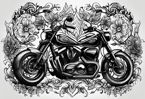 I want a painting style tattoo with the words "work hard" and "play hard". tattoo idea