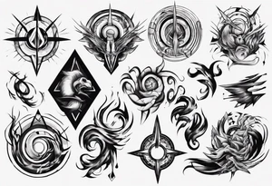 Average sign tattoo idea