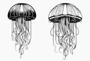 Jellyfish tattoo idea