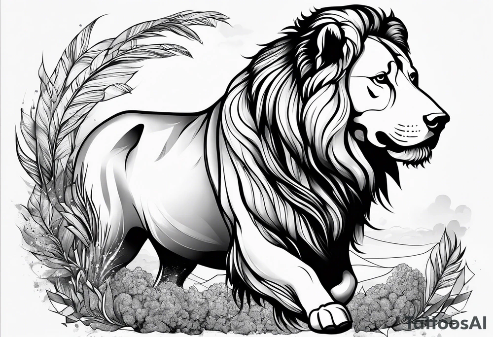 Landseer tattoo idea
